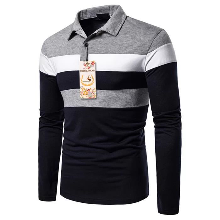 T shirt manche longue homme marque hot sale