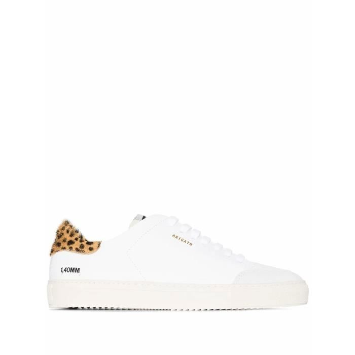 Baskets femme Axel Arigato Clean 90 Triple white leopard cremino