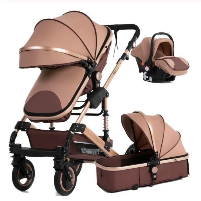 Ofeli 3 En 1 Poussette Bebe Portable Multifonctionnel Pliant Chariot Bebe Kaki Cdiscount Puericulture Eveil Bebe