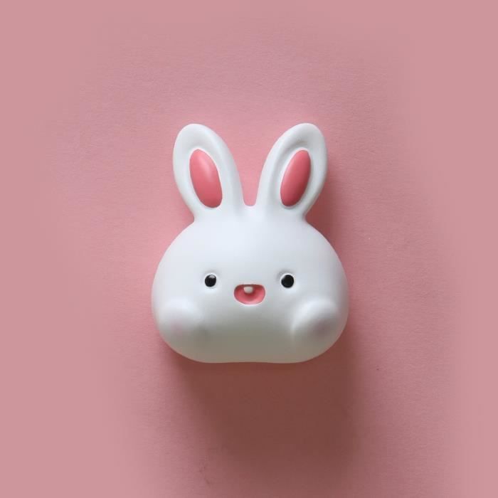 Décoration murale,Aimants de réfrigérateur animaux mignons en PVC 1