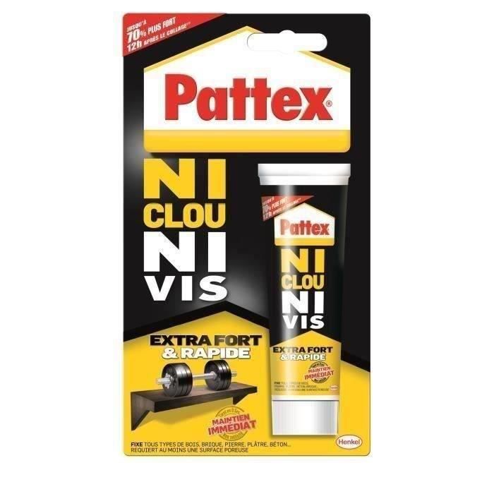Fixation Ni Clou Ni Vis Chrono Pattex Le Tube De 52 G