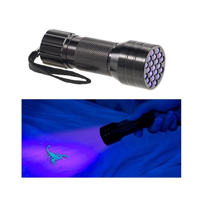 Lampe de poche UV et testeur de billets 2 en 1