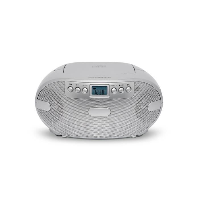 SCHNEIDER – Poste radio CD portable 2x3W Radio AMFM Son Stéréo avec Port USB