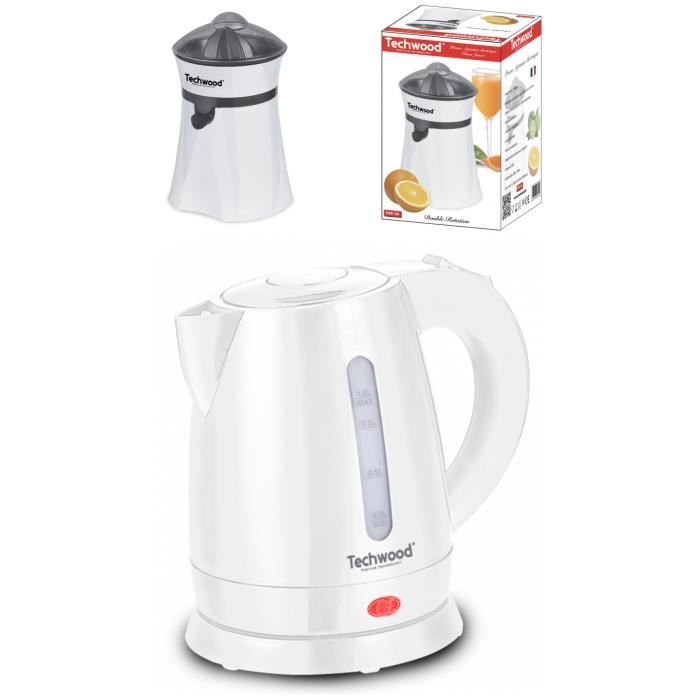 Bouilloire BRAUN Sans Fil 2200W / 1.7L / inox & blanc / WK-1500
