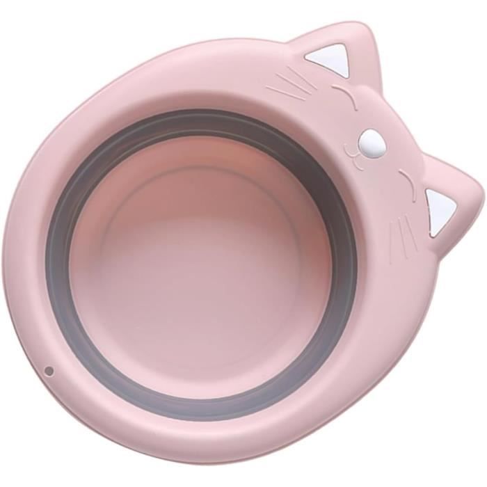 Bassin De Lavabo Pliant De Lavabo Pliable En Plastique-Baignoire À Plat Pour La Maison De