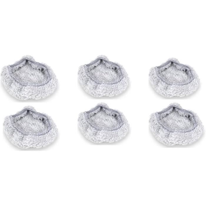 Chiffons Microfibre Pour Robot Lave-vitres - Compatible Liectroux YW710, Lot De 6