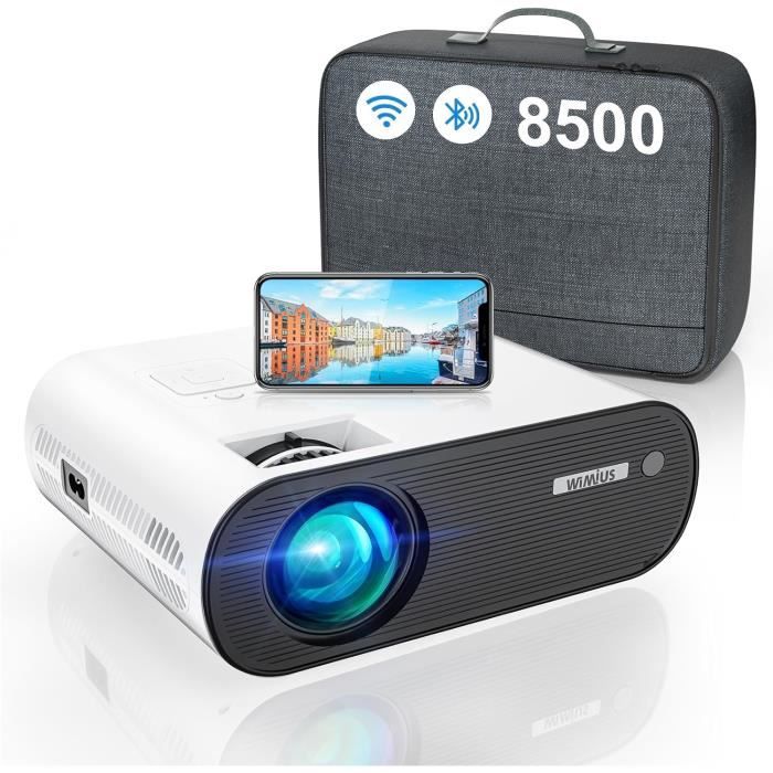 Mini vidéo Projecteur de poche 4K HD- 1080px Avec Bluetooth Wifi