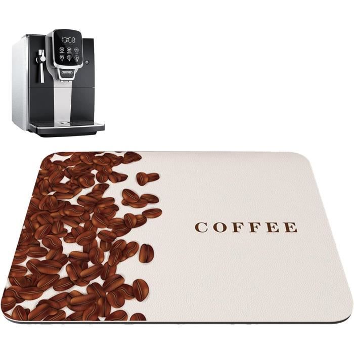 Tapis De Bar à Café Lucxhcky - Tapis Absorbant Pour Machine à Café 50x35cm - Style Vintage