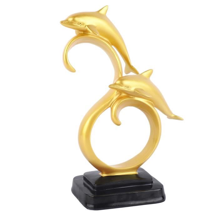 Lampe De Chevet Dauphins Bleu Création Artisanale N° 2[u1741