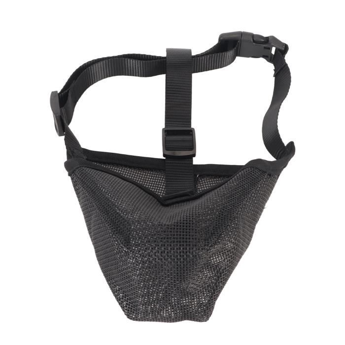 Comparer les prix de Vvikizy muselière en maille pour chien Vvikizy Muselière pour chien Muselière respirante sport pour L S 42x35cm / 16,5x13,8 pouces