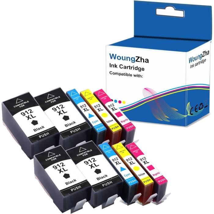 Ricarica Inchiostro 550 Ml Compatibile HP 912: Per OfficeJet 8012, 8014, 8015, Pro 8022, 8024, 8025 - 4