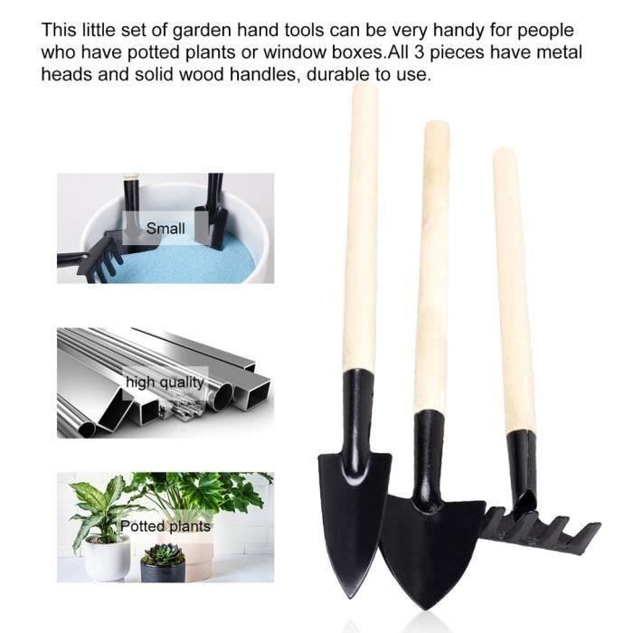 PELLE Huture Lot De 3 Mini Spatule Pour Plantes Tous Les Plantes