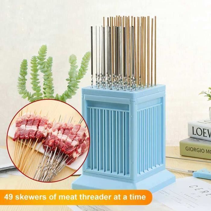 HK15217 Brochettes Viande Pour Barbecue 49 Trous Bo te Outils hk15217-brochettes-viande-pour-barbecue-49-trous-bo-te-outils