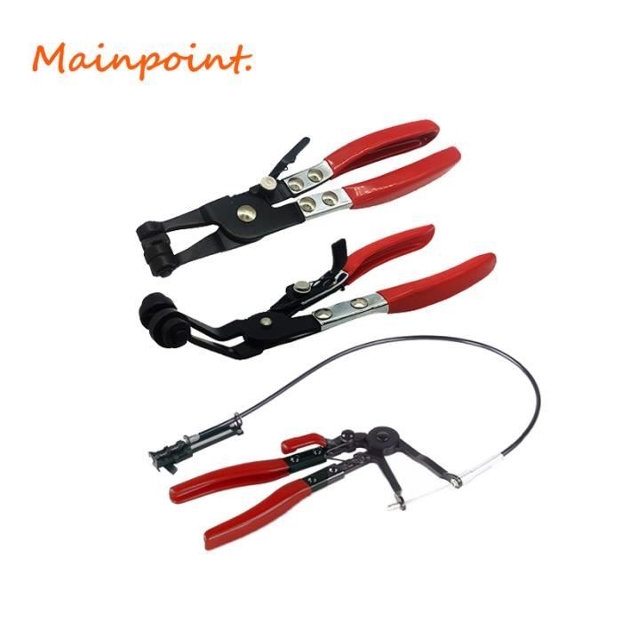 Pince Serrage Flexible 62cm Pour Tuyau Voiture - Acier Allié, Poignée Antidérapante, Universelle