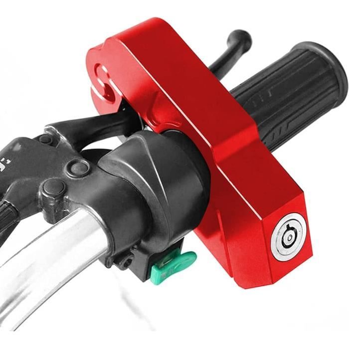 Paire De Brochettes Antivol Pour Roues De Vélo OUKENS | Alliage D'aluminium - Verrouillage Sécurisé (Rouge Ou Noir)