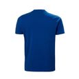 T-Shirt Helly Hansen Graphic Bleu pour Homme-1