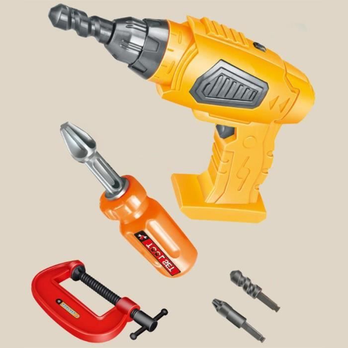 Boîte à Outils En Bois 34 Pièces – Jouet Éducatif Dès 3 Ans, Bricolage Créatif Pour Filles Et Garçons !
