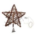 1 set of Christmas Tree Decorative Lamp Decor Topper sapin de noel - arbre de noel decoration de noel-2