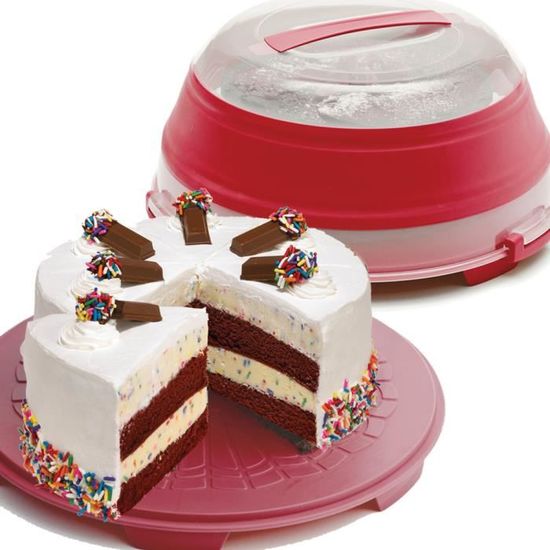 Boite De Conservation Gateaux Retractable Cdiscount Maison