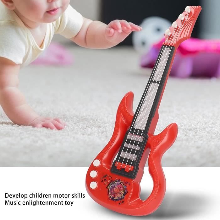 Guitare electrique enfant jouet guitare enfant guitare rock - Cdiscount  Instruments de musique