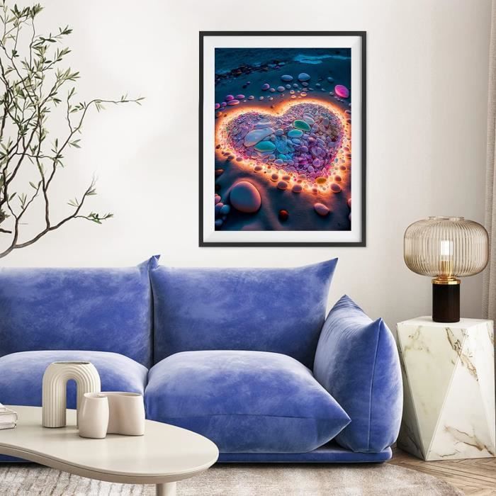 Tableau Diamant 5D Arbre De Vie 30x30cm - DIY Déco Murale Relaxante Et Cadeau Spirituel