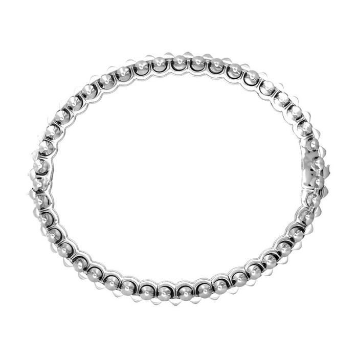 CARTIER CLASH DE CARTIER Series Bracelet moyen Bullet en or blanc 18 carats B6065717 Achat Vente bracelet gourmette CARTIER CLASH DE CARTIER Series Bracelet moyen Bullet en or blanc
