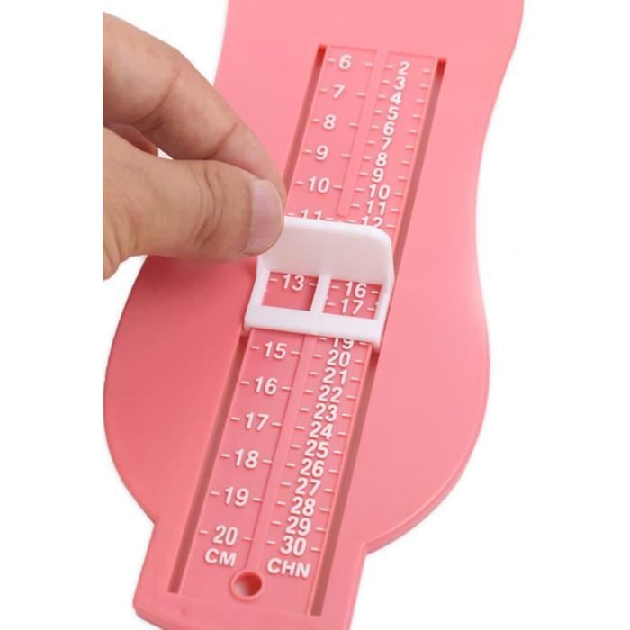 Taille pied hot sale de bebe