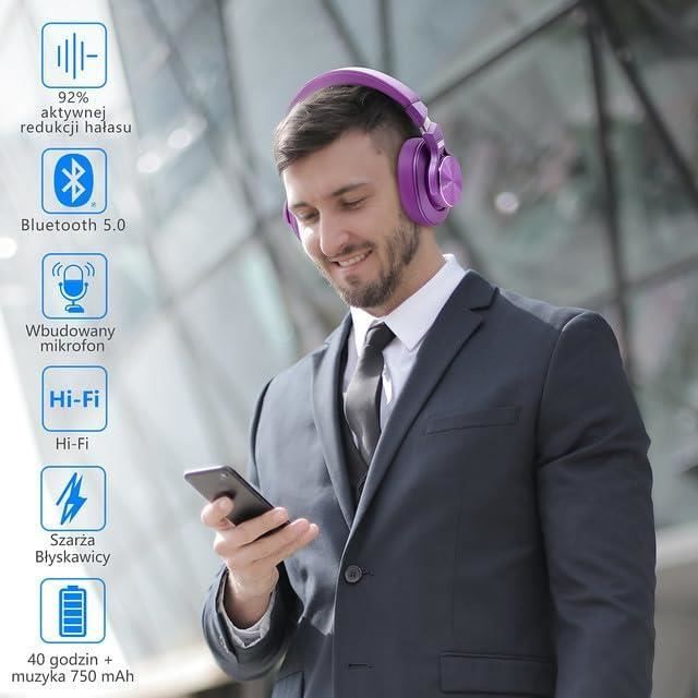 Casque audio Casques d'écoute sans fil Bluetooth V5.0, casque de jeu  professionnel H1 Pro, réduction du bruit stéréo avec - Bleu - Cdiscount TV  Son Photo