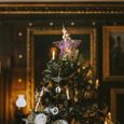 1 set of Christmas Tree Decorative Lamp Decor Topper sapin de noel - arbre de noel decoration de noel-3