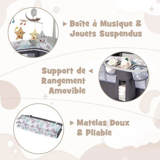 lit cododo poids maximum