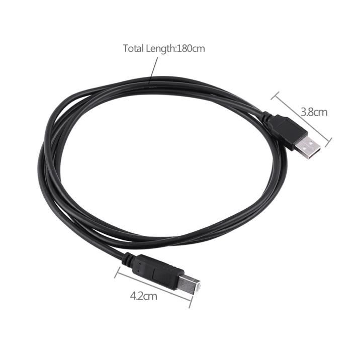 Cavo USB 2.0 1,3 Metri Da A Maschio A B Maschio Per Stampante E Scanner - M365