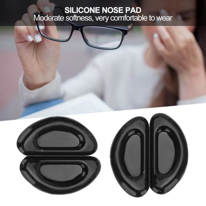 Protège-nez pour lunette en cuir noir - Lapeyre optique