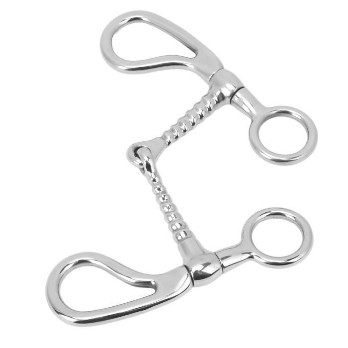 Mors De Cheval Demi-joue Snaffle – 4 3/4 Pouces, Occasion