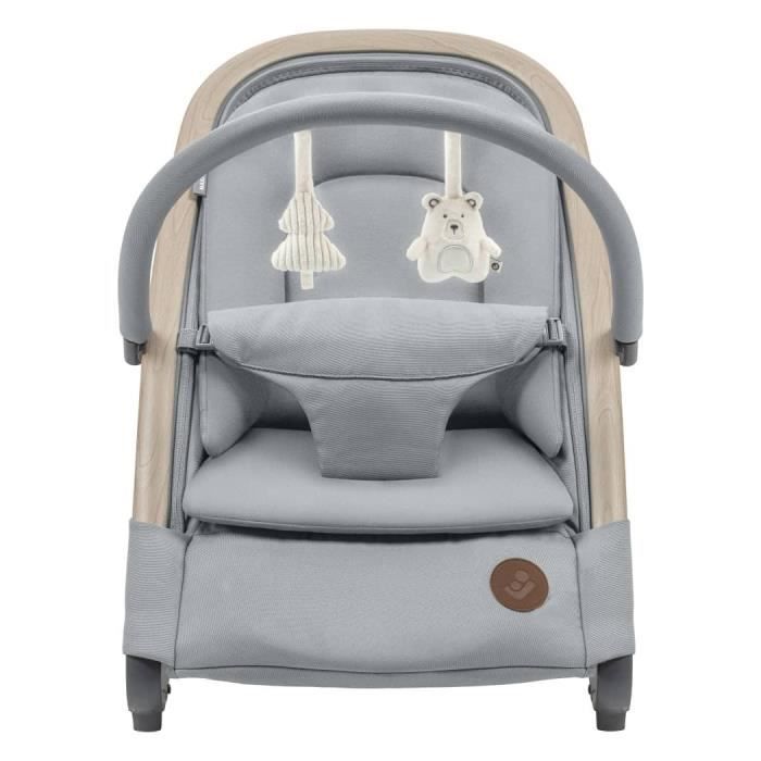Transat Bébé Maxi-Cosi Loa - Pliable, Léger (2kg), Tissu Recyclé - Naissance à 2 Ans