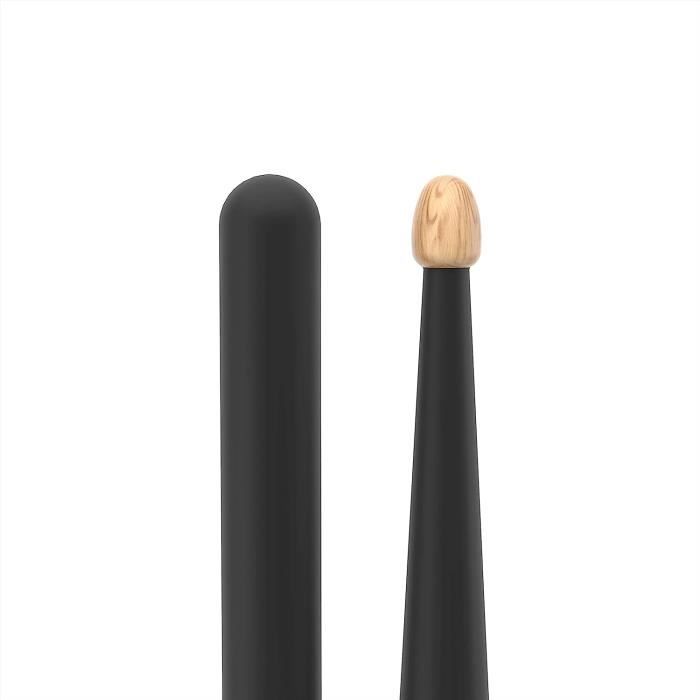 Baguettes De Batterie ProMark Rebound 7A FireGrain - Hickory Traité Thermiquement, Longueur 16", Diamètre 0.535", Pointe Gland