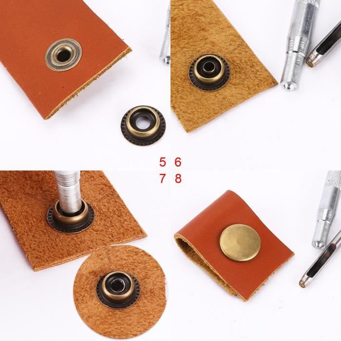 Fermoirs Boutons Pression En Métal Argenté 15mm - Lot De 25 Sets, Neufs, Pour Couture Et Bricolage
