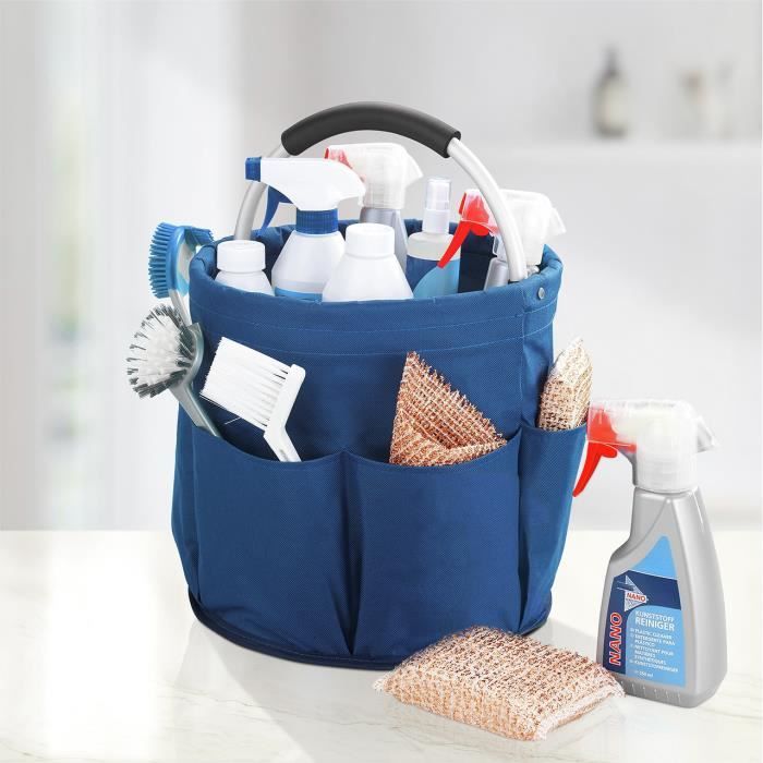 Panier De Rangement Plastique Avec Poignée - Organisation Ménage, Hôtel, Outils De Nettoyage