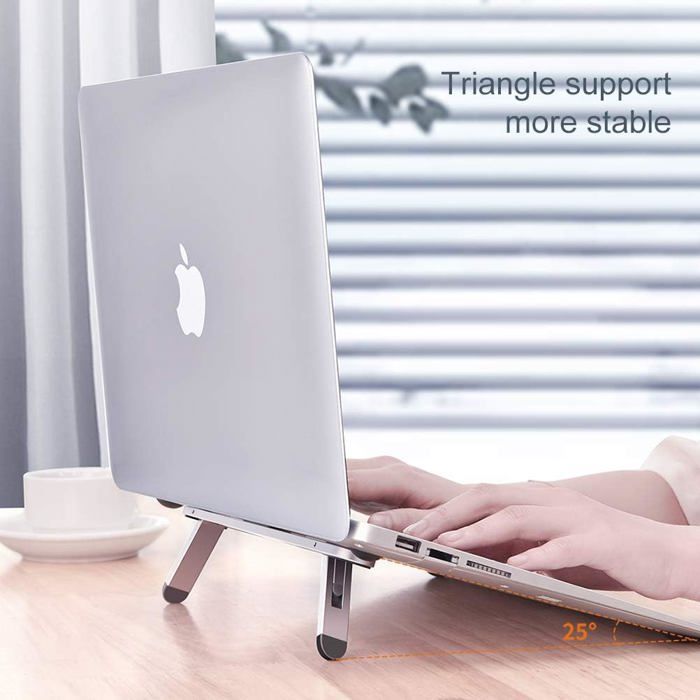 Support Moniteur Ergonomique T.1 Avec Hub USB 3.0 Et Lumières RGB - Rehausseur Réglable Pour écran, Ordinateur Portable Ou Imprimante - Organisation Bureau - 8