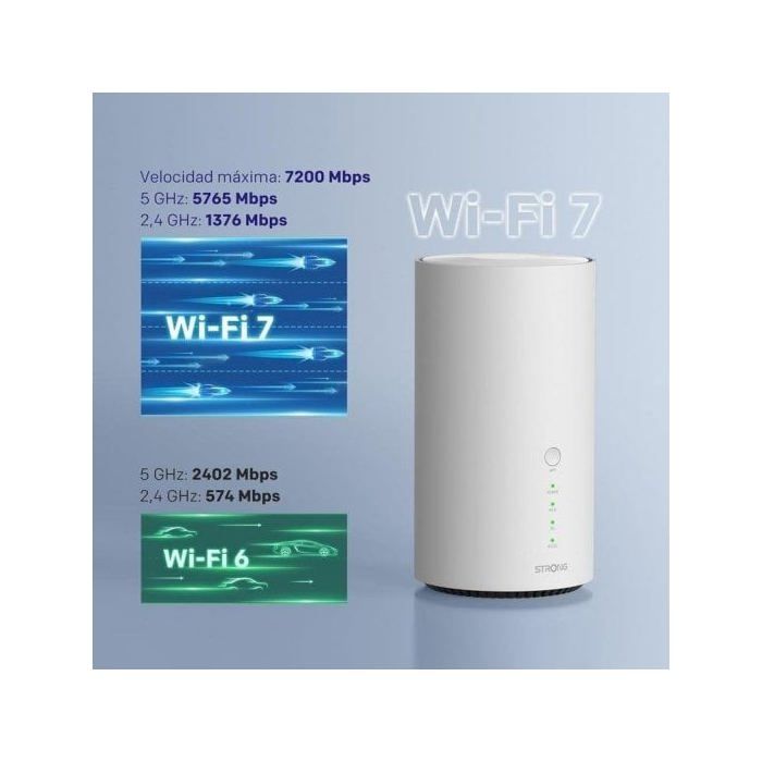 Router Strong 5G BE7200 Wi-Fi 7 7 2Gbps Ranura SIM NFC One Touch ...