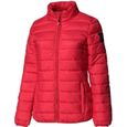 Doudoune Femme Geographical Norway Areca Basic 001 + BS - Rouge - Imperméable - Sports d'hiver-0