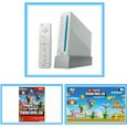 Console Nintendo Wii New Super Mario Bros Pack - Blanc-0