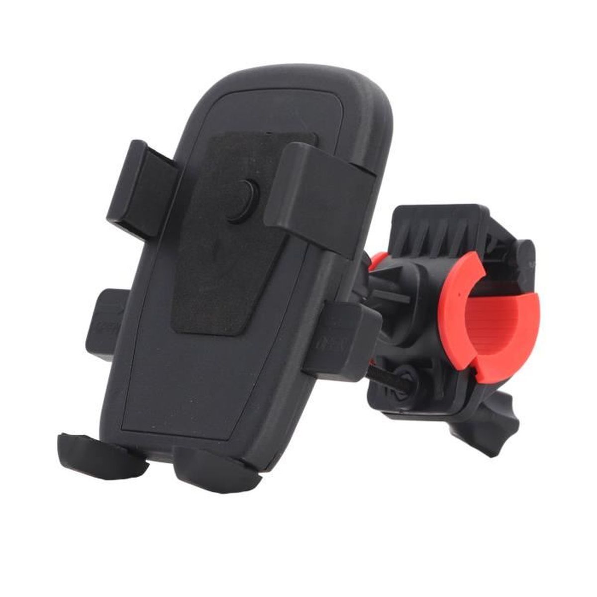 Support Téléphone Vélo Monté Sur Potence - Compatible IPhone, Smartphones 3.5 à 7", Fourche 28.6 Mm (Aluminium)