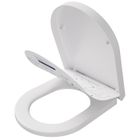 Abattant WC Universel - ANYCEE MAX - Type D - Résine - Silencieux - Démontage Rapide