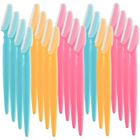 DLZAOAO 200 Pièces Rasoirs à Sourcils Rasoir Visage pour Femmes et Hommes Visage Détachants De Cheveux (20PCs)