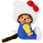 Peluche - BANDAI - Monchhichi - SE205035 - Hello Kitty Assis - 20 cm