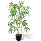 OVONNI Plante artificielle avec pot Bambou Twiggy 90 cm