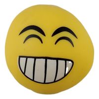 Balle Anti Stress Mousse Emoji 6,5 cm Détente Relaxation Zen Sourire Yeux Plissés