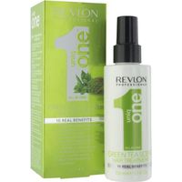 revlon professionnel uniq one hair treatment masque en spray sans rincage parfum the vert 150ml