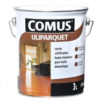 Comus - Vitrificateur-vernis bois ULIPARQUET 0,75L Mat soie incolore - 13067