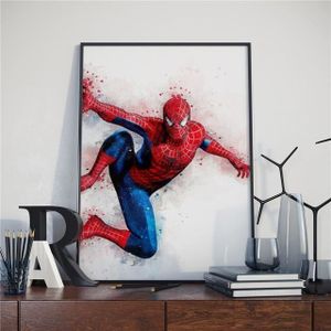 Poster Spiderman à travers l'araignée sans cadre #548 (#550, A3